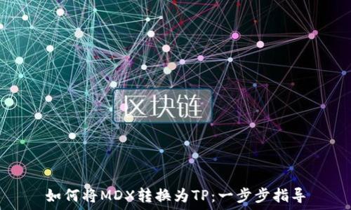   
如何将MDX转换为TP：一步步指导